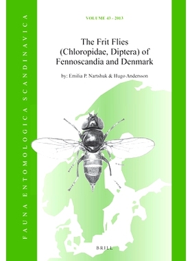 预订 The Frit Flies (Chloropidae, Diptera) of Fennoscandia and Denmark 芬诺斯堪的亚和丹麦的熔合苍蝇（Chloropidae，双翅目