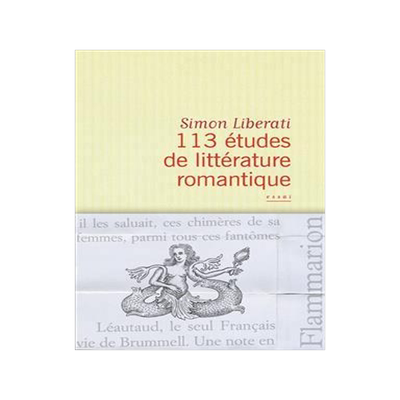 [预订]113 études de littérature romantique. 9782081241589