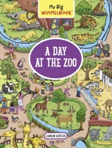 【预订】My Big Wimmelbook: A Day at the Zoo 9781615196296