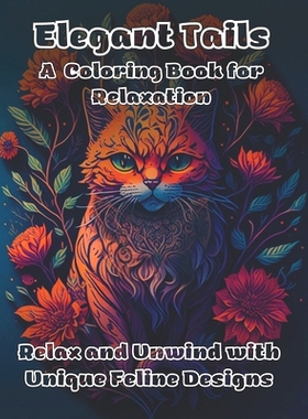 预订 Elegant Tails A Coloring Book for Relaxation: Relax and Unwind with Unique Feline Designs: 9798863745817