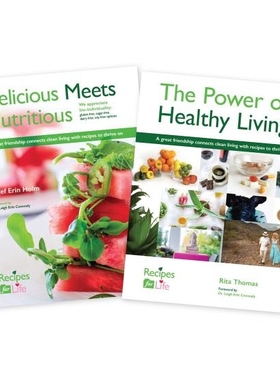 预订 Recipes For Life Boxed Set: A Great Friendship Connects Clean Living with Recipes to Thrive On: 9781942557494