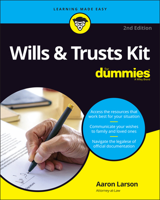 【预订】Wills & Trusts Kit For Dummies, 2Nd Edition 9781119832188