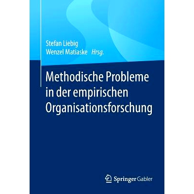 预订 Methodische Probleme in der empirischen Organisationsforschung: 9783658087128