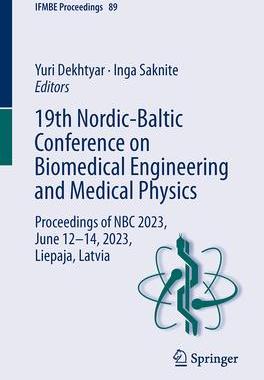 [预订]19th Nordic-Baltic Conference on Biomedical Engineering and Medical Physics 9783031371318