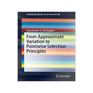 预订 From Approximate Variation to Pointwise Selection Principles