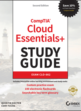 【预订】Comptia Cloud Essentials+ Study Guide: Exam Clo-002