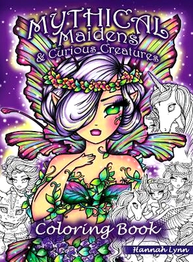 预订 Mythical Maidens & Curious Creatures Coloring Book: 9781070693781