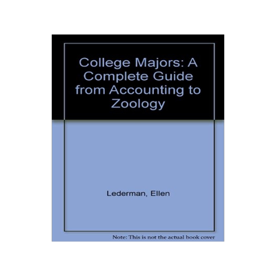 预订 College Majors-A Complete Guide From Accounting to Zoology