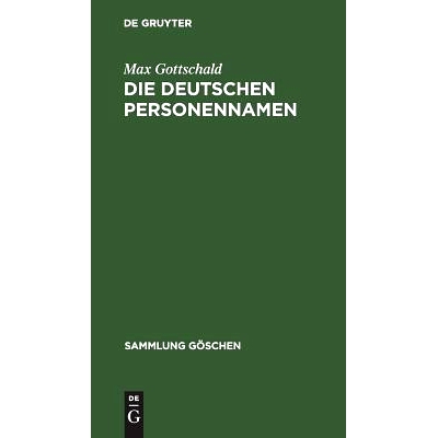 预订 Die Deutschen Personennamen: 9783111009902