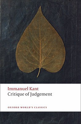 Critique of Judgement  英文原版判断力批判