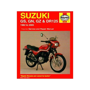 [预订]Suzuki GS, GN, GZ & DR125 Singles (82 - 05) Haynes Repair Manual 9781844252787