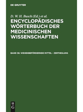 预订 Wehenbefördernde Mittel - Zertheilung: 9783111296098