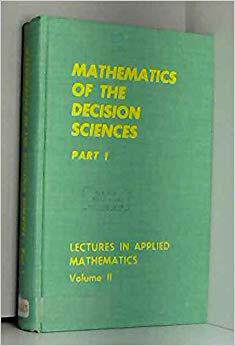 【预售】Mathematics of the Decision Sciences