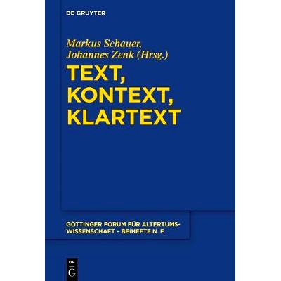 Festschrift für Niklas Holzberg zum 70.