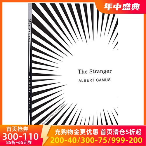 英文原版加缪局外人Stranger