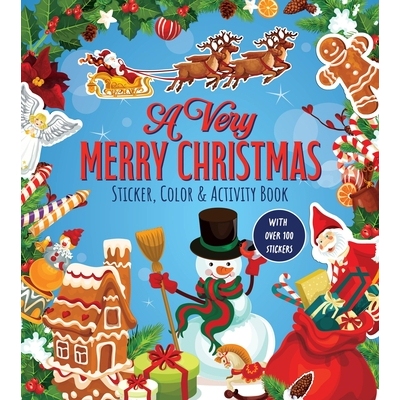预订 A Very Merry Christmas Sticker, Color & Activity Book: With Over 100 Stickers: 9780785846987