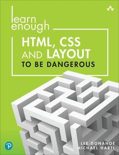 and Dangerous 预订 Layout CSS Html Enough 9780137843107 Website Introduction Learn Creation Modern