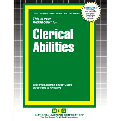 预订 Clerical Abilities: 9781799367123