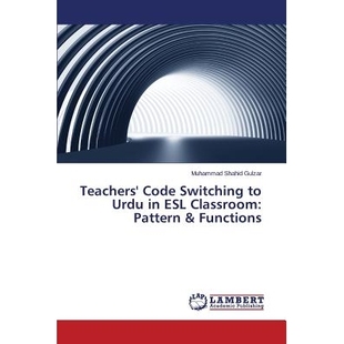 ESL Teachers’ Urdu 预订 Classroom Functions Switching Code 9783659460579 Pattern
