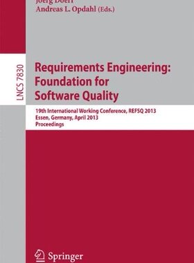 【预订】Requirements Engineering: Foundation for Software Quality
