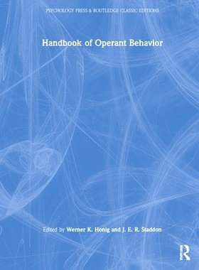 预订 Handbook of Operant Behavior 操作行为手册: 9781032188645