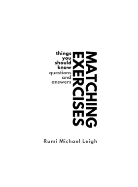 预订 Matching exercises: Things You Should Know (Questions and Answers): 9798395451125