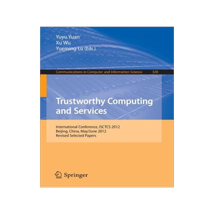 预订 Trustworthy Computing and Services