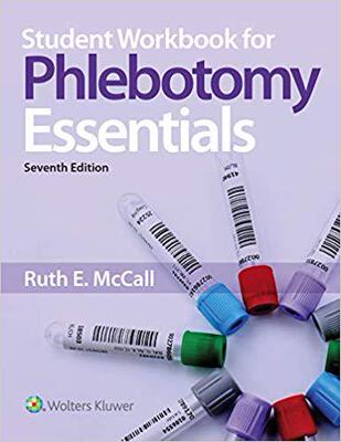 【预售】Student Workbook for Phlebotomy Essentials