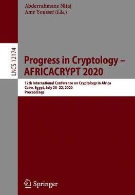 【预订】Progress in Cryptology -  AFRICACRYPT 2020