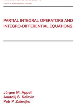 【预订】Partial Integral Operators and Integro-Differential Equations