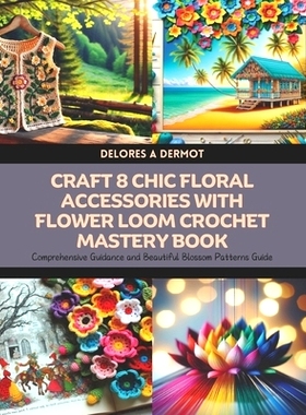 预订 Craft 8 Chic Floral Accessories with Flower Loom Crochet Mastery Book: Comprehensive Guidance and Beautiful Blossom