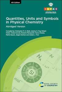 [预订]Quantities, Units and Symbols in Physical Chemistry 9781839161506