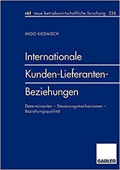 【预订】Internationale Kunden-Lieferanten-Beziehungen 9783409128360