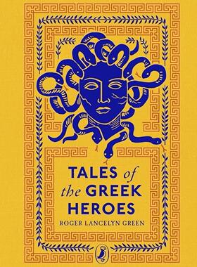 现货英文原版 希腊英雄故事 海雀布纹系列 儿童精装英语读物 Tales of the Greek Heroes Puffin Clothbound Classics