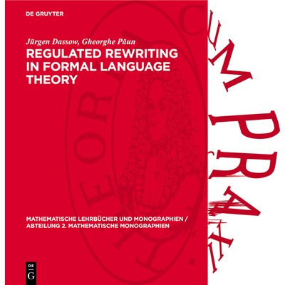 预订 Regulated Rewriting in Formal Language Theory: 9783112737866