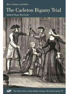 预订 The Carleton Bigamy Trial 卡尔顿重婚审判: 9781649590756