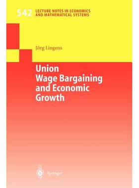 预订 Union Wage Bargaining and Economic Growth: 9783540215226