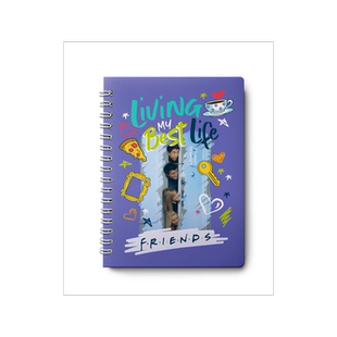 现货 老友记 手帐笔记本 12个月计划日程 新年礼物 日历 贴纸 英文原版周边 六人行 美剧 Friends: 12-Month Undated Planner