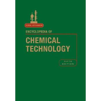 【预订】Encyclopedia Of Chemical Technology, 5Th Edition, Index