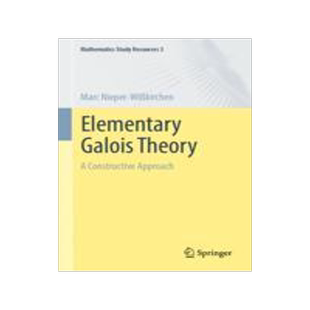 [预订]Elementary Galois Theory