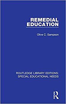 【预售】Remedial Education