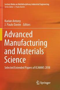 Selected 预订 Materials Extended ICAMMS Manufacturing Advanced 2018 and Papers Science