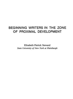 【预订】Beginning Writers in the Zone of Proximal Development