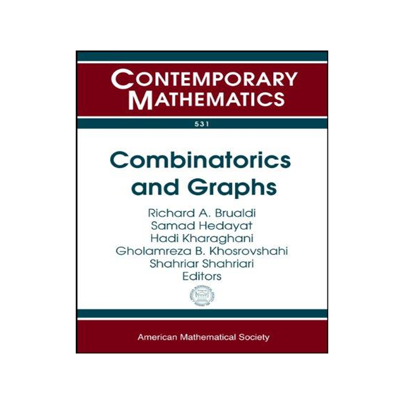 [预订]Combinatorics and Graphs 9780821848654