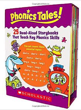 【预售】Phonics Tales: 25 Read-Aloud Storybo...