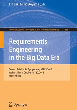 预订 Requirements Engineering in the Big Data Era
