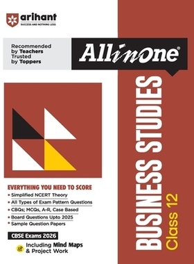 预订 All In One Bussiness Studies-12Th: 9789368403005