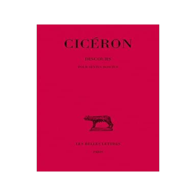 [预订]Discours, Vol. 1-2. Pour Sextus Roscius 9782251014449