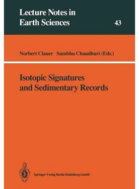 预订 Iso*ic Signatures and Sedimentary Records 同位素特征和沉积记录: 9783540558286