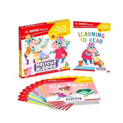 预订 DK Super Phonics My First Decodable Stories Haircut Hippos: 9780593849576